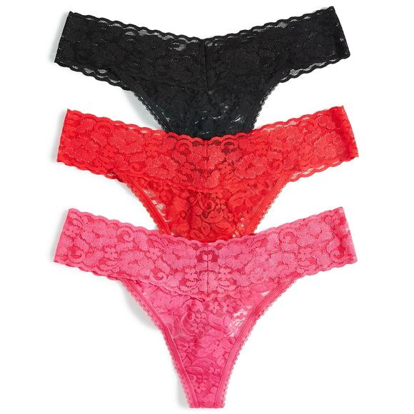 INC International Concept's Women's 3-Pk. Lace Thong Underwear XXL NWT - Picture 1 of 1